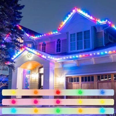 China Lighting Decoration Led Christmas Shape 30MM High Bright Led Colorful Pixel Light Waterproof IP68 Christmas Wholesale Led Dot Light for sale