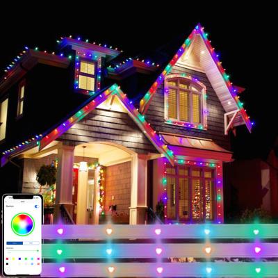 China Lighting Decoration Led Christmas Good Selling UCS2904 High Bright IP68 Waterproof Rgbw Halloween Pixel Lights Led Dot Light String for sale