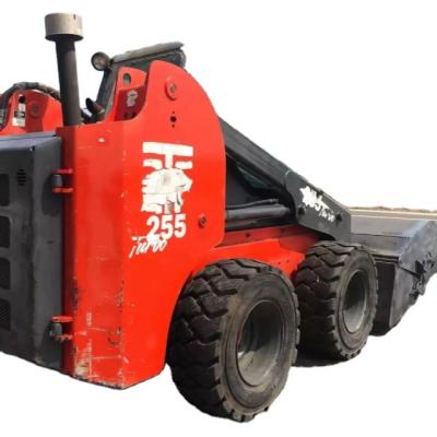 China Thomas Function Intact No Maintenance High Efficiency Road Cleaning Brush Sliding Loading Sweep All In One Machine With Sweeper Bucket for sale