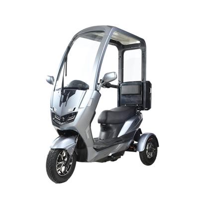 China Wholesale Luxury Electric Mobility Vehicle Partially Enclosed 3 Wheel Electric Vehicle With Shed for sale