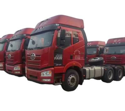 China Five New Jiefang J6P Value Edition 420 HP Tin Chai 11L Engine Used Trailer Head 5995*1910*2790 for sale