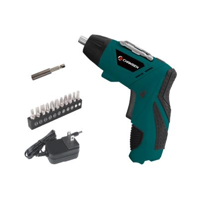 China Machine Repair Shops CHANSEN CS-S018-S 3.6V Cordless Screwdriver Drill with 2.0Ah Li-Ion Battery and Charger for sale