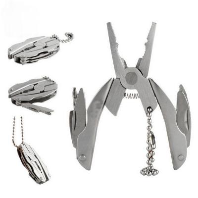 China Multifunctional Mini Pliers Knife Screwdriver Scarab Pocket Tool Kit Stainless Steel Key Chain Tortoise Pliers Hand Multi-Purpose Tool for sale