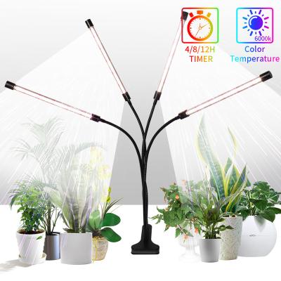 China Hot Sale CLASSIC 4 Head Rotatable LED Grow Light Full Spectrum Phyto Lamp for Plants Phyto Full Spectrum Grow Lamp for sale