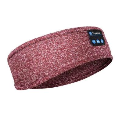 China Sustainable Hot Sale Outdoor Sports Headband Headphones Sleep Wireless Music Knitted Headband for sale