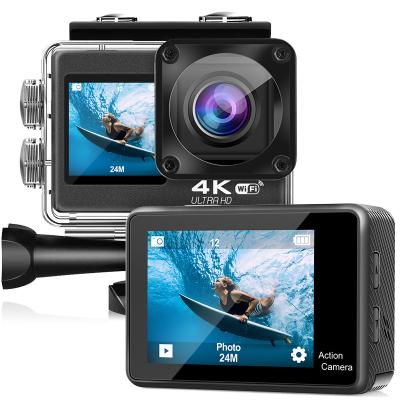 China CD Video Production / Hot Selling Animation Email (MPEG-1 Video Capture) Go Pro Type 4K Waterproof Touch Screen Sports Action Camera Sports Camera With Helmet Accessories Bundle WiFi EIS for sale