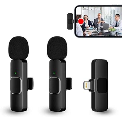 China Other Wireless Microphone Mini Live Streaming Mic Low Latency Tiktok YouTube Vlog Outdoor Podcasting Video For IOS Type-C For iPhone for sale