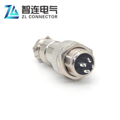 China GX12 Power Series 4pin Automotive Electrical Round Connector for sale