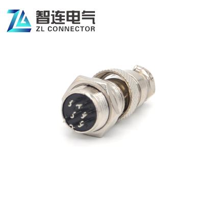 China GX16 Automation Aviation Plug Waterproof Male Female Plug 7 Pin Connector for sale