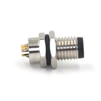 China Automation M8 4pole Weld Wire Connector Electrical Connector For Industry Sensor And Robotics for sale