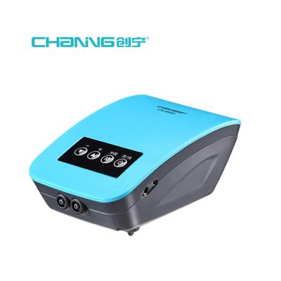 China Sustainable AC DC Usb Silent Compressor Lithium Battery Operated Aquarium Compressor Oxygen For Fish Tank for sale