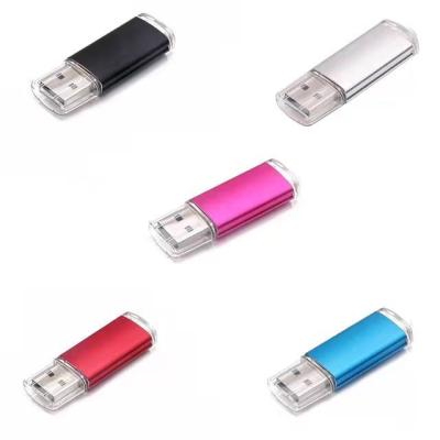 China Color u metal laser 32G USB metal disk driver company LOGO development professional gift color luminous alumina material free sample for sale