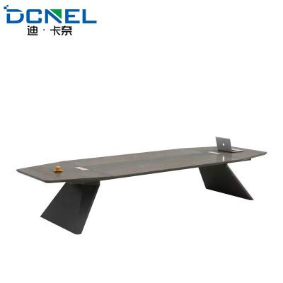 China 2020 Modern style luxury 10 person conference room table table meeting desk for sale