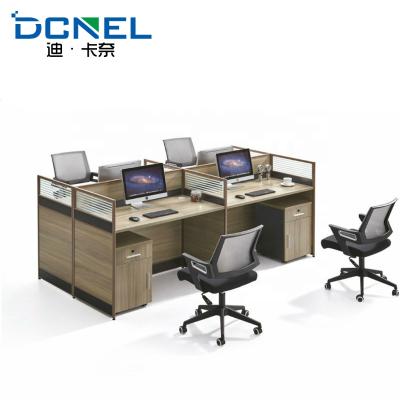 China China Modern Design Cheap Price Office Furniture Staff Work Desk Station Close Cubicle Workstation for sale