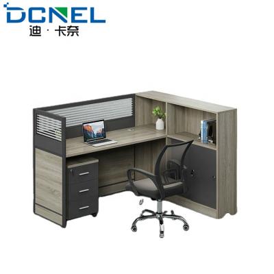 China China wholesale prices furniture office workstation cubicle mdf office desk for sale