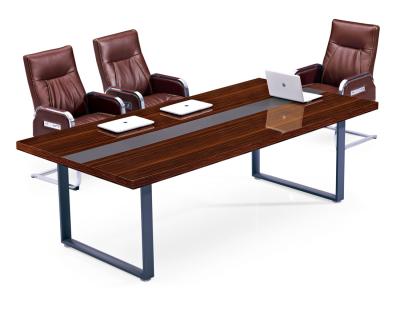 China Melamine panel office conference meeting table and chairs for sale