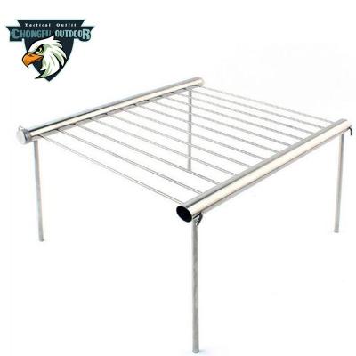 China Wholesale Folding Folding Stainless Steel Barbecue Grill For Outdoor Camping Equipment for sale