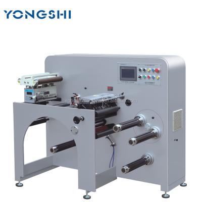 China High Speed PVC Fabric Foam Roll Label Slitting Machine for sale