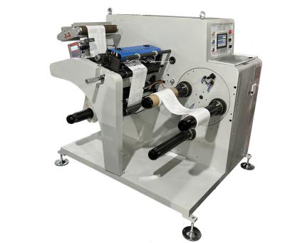 中国 Automatic Label Slitting Machine With Adjustable Rewind Shaft 600mm Slitting Line Machine 販売のため