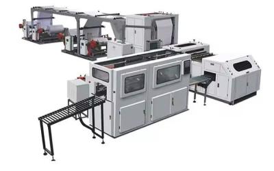 China Automatic A4 Paper Cutting Machine And Packaging Machine In Line  Paper Ream Packing Machine  Metal Slitting Machine  1100 for sale