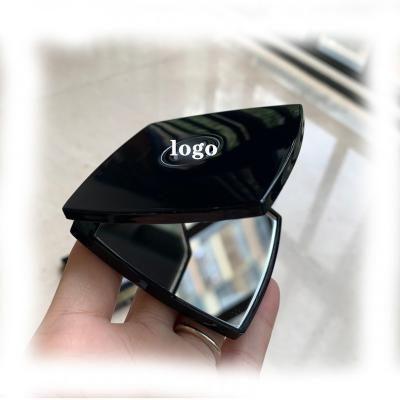 China Mini Portable Folding Makeup Mirror Portable Magnifying Makeup Mirror Ladies For Women for sale