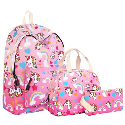 China Waterproof Preschool Backpack Little Kid Toddler School Backpacks for Boys and Girls Lace Unicorn Backpack School Bags Girls Children for sale