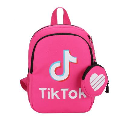 China Colorful Waterproof Hot Selling Tiktok Kids Backpacks For Girls Children Backpack Designer Book Bags Tik Tok Backpack School Backpack for sale