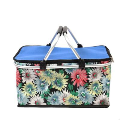 China 2022 New Arrival Folding Insulated Hot Picnic Bags Waterproof Travel Cooler Custom Insulated Bag for sale