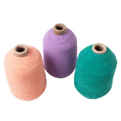 China Anti-bacteria Chinese 1807575 DCY Spandex Elastic Covered Polyester Dope Dyed Yarn Supplier for sale