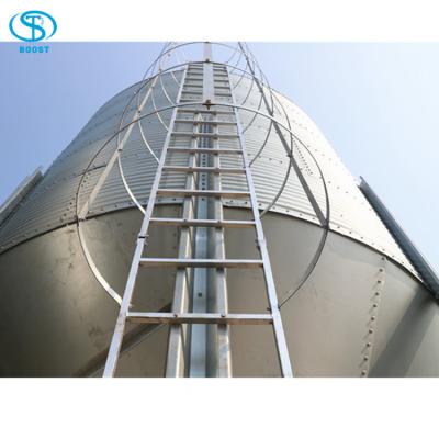 China Poultry Farm Used Feed Storage 275g Hot Dip Galvanizing Outdoor Chicken Hog ​​Feeder Grain Silos Animal Prices for sale