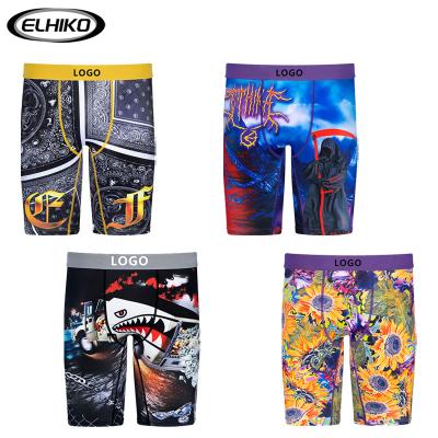 China Anti-Bacterial Men's sublimation printed underwear and men's underwear 2023 boxer customized for sale