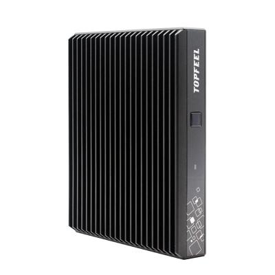 China For mini business TOPFEEL T60M mini PC itx 4K linux support fanless industrial portable i5 low power consumption embedded computer for sale