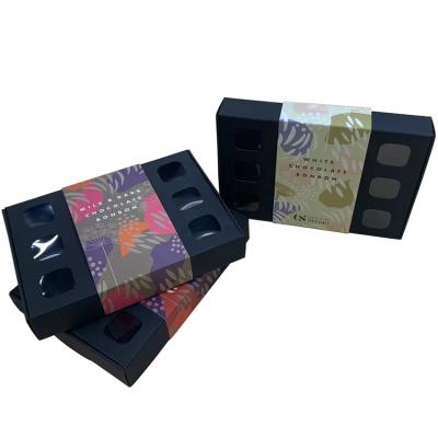 China Recyclable Chocolate Candy Packaging Gift Box Truffles Paper Gift Box With Packaging for sale