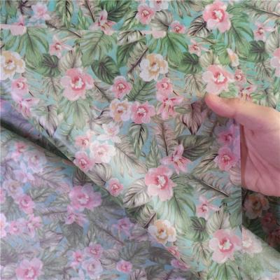 China ANTI-STATIC Desgin CMYK Tropical Print Floral Summer Flowers In-stock Pattern Clothes Wrap Tissue Paper for sale