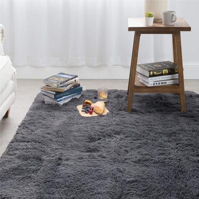 China High Quality Anti-Slip Shaggy Fluffy Rug Shaggy Shag Rug Area Rug 8x10 Area Rug Modern Area Rug for sale