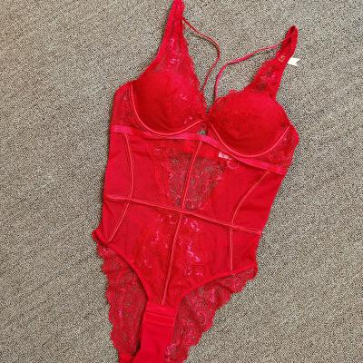 China Winter high quality sexy women's underwear lace jumpsuit QUICK DRY lingeries plus size sexy jumpsuit for sale