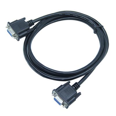 China COMPUTER factory supply DB9 female to RS232 female serial cable for computer for sale