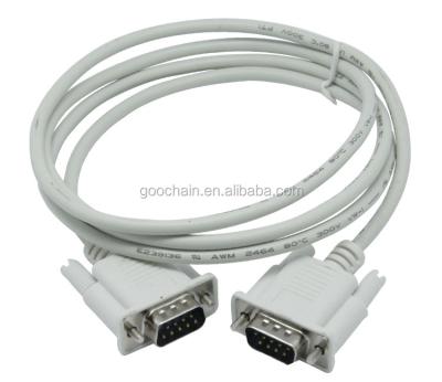 China High Speed ​​Camera RS232 DB9 Male To Male Serial Cable For EPSON And Computer for sale