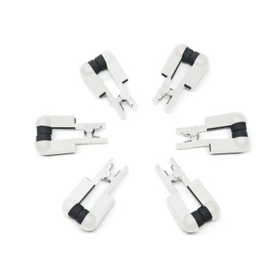 China For Computer White Color Electrode Ear Clip CES Replacements for sale