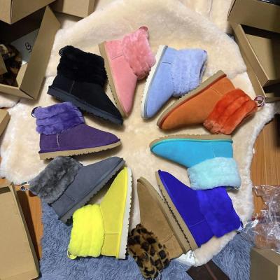 China Anti-Smell Designs U Style Warm Snow Boots Wool Fur Foam Insole For Warm And Cold Snow Boots Multicolor Plus Sizes For 2020 for sale