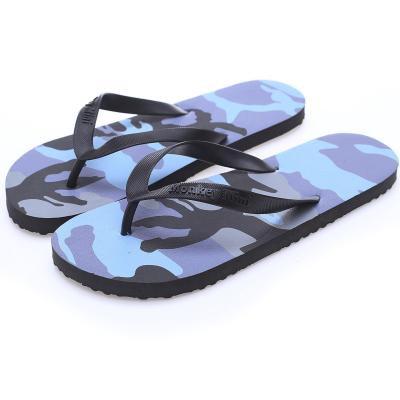 China 2019 New Anti-Smell Flip Flops Rubber Men Camouflage Flip Flops Slippers Fashion Wholesale Lovers Beach Skid Women for sale