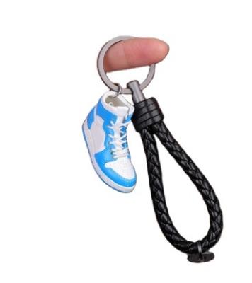 China Cute T111 Mini Sneakers Gift Shoe Model Bags Backpacks Decorative 3D Keychain Gift Box Ornaments Car Door Key Chain Gift For Friend for sale