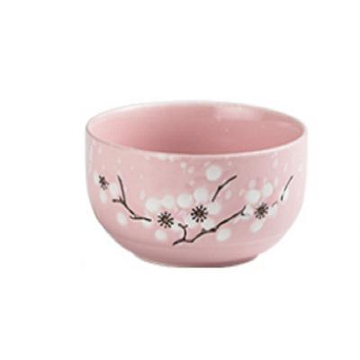 China 4.25 inch Oriental Japanese style hand-painted ceramic bowl soup bowl creative home cereal bowl for sale