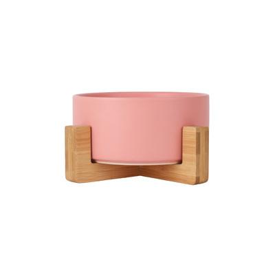 China Modern High-leg Ceramic Pet Bowl Protects The Cervical Spine To Prevent Rolling Over The Pet Drinking Bowl for sale