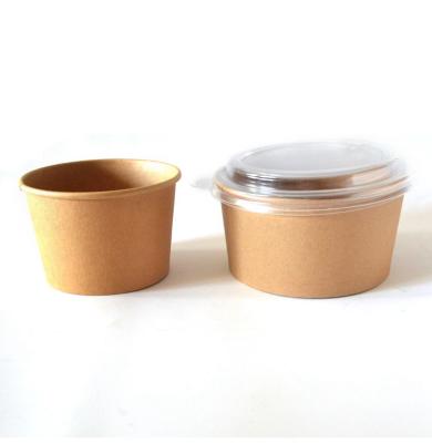 China Customizable Cost Effective Disposable Paper Salad Bowl Food Colors and Sizes Large for sale