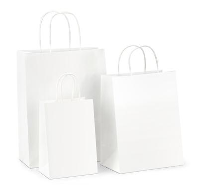 China Business& High Cost Effective Wholesale Custom Supermarket Clothing Food Shopping Paper Bag for sale