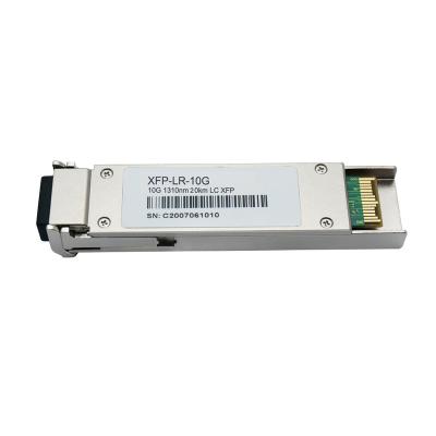 China 10G Fiber Optic Module Double Channel Fiber Optic Fiber Optic Transceiver 10G XFP LR 1310nm 20km Single Mode for sale