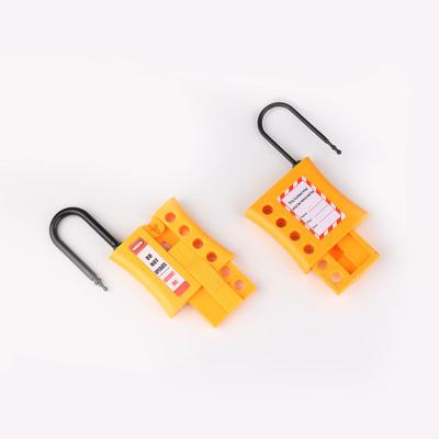 China O Lock A Single Power Source OEM Safety Latch LockoutOem 25mm 25mm Hook Security Red Aluminum Steel Hasp for sale