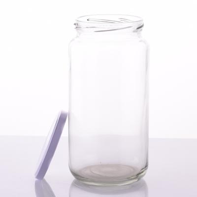 China Wholesale New Food Pressure Jars 32oz Glass Jar Recycling Sauce Canning Jars With Lids 1000ml for sale