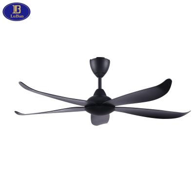 China The Wind is Luna Very Strong Hot Selling 56 Inch Ceiling Fan with Remote Control, 5 ABS Blades, Silent Reversible DC Motor, 6 Speeds for sale